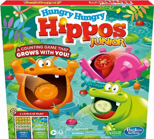 Επιτραπέζιο Παιχνίδι Hungry Hungry Hippos
Junior