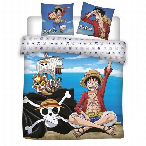 One Piece - Luffy Duvet Set (Duvet &
Pillows)