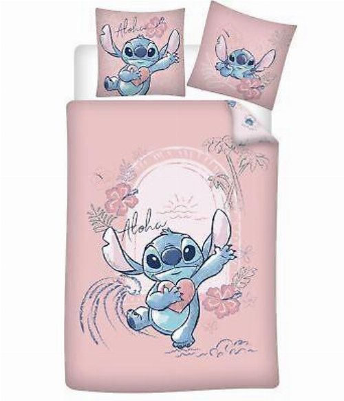 Disney: Lilo & Stitch - Pink Love Duvet Set
(Duvet & Pillows)