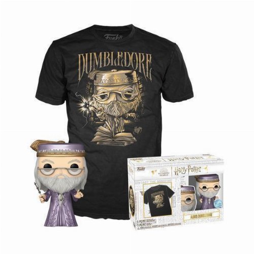 Συλλεκτικό Funko Box: Harry Potter - Dumbledore
(Metallic) POP! με T-Shirt