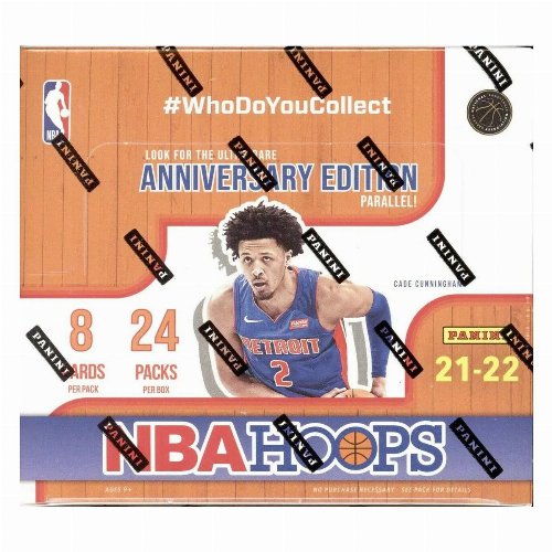 Panini - 2021-22 NBA Hoops Basketball Retail Box (24
Φακελάκια)