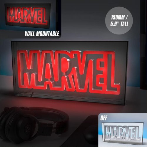 Marvel - Logo Led Neon Light (15.5x
30.5cm)