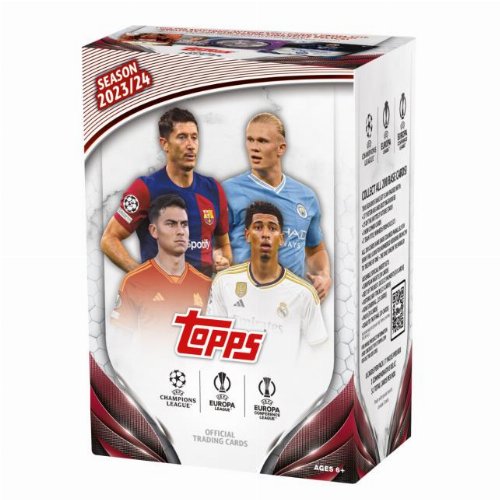 Topps - 2023-24 UEFA Club Competitions Value Box (6 Packs)