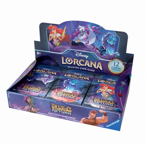 Disney Lorcana TCG - Ursula's Return Booster Box (24
Packs)