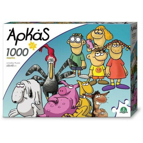 Puzzle 1000 pieces - Αρκάς: ΗΡΩΕΣ
Β