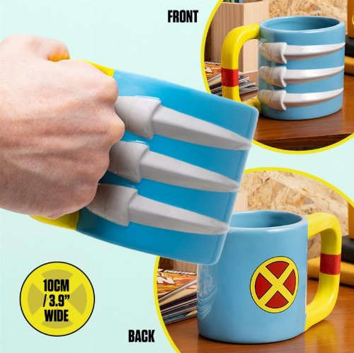 Marvel - Wolverine Shaped Mug
(550ml)