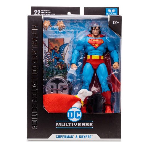 DC Collector - Superman & Krypto (Return of
Superman) Φιγούρα Δράσης (18cm)