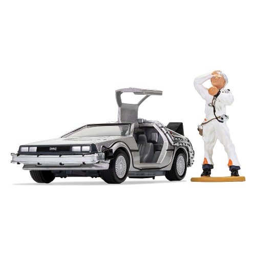 Back to the Future - DeLorean and Doc Brown Diecast
Model (1/36)