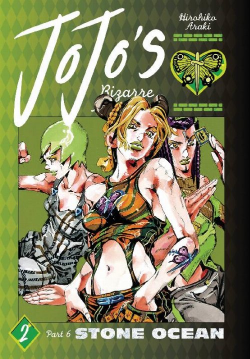 Τόμος Manga Jojo's Bizarre Adventure Part 6: Stone
Ocean Vol. 02