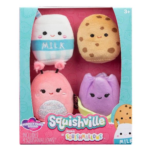 Squishmallows - Squishville Mini: Dream Couple
Squad 4-Pack Plush Figures (5cm)