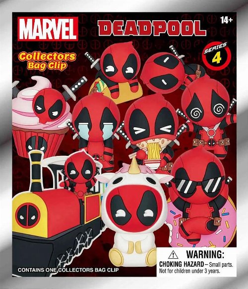 Marvel - Deadpool S4 Bag Clip Μπρελόκ (Τυχαίο
Περιεχόμενο)