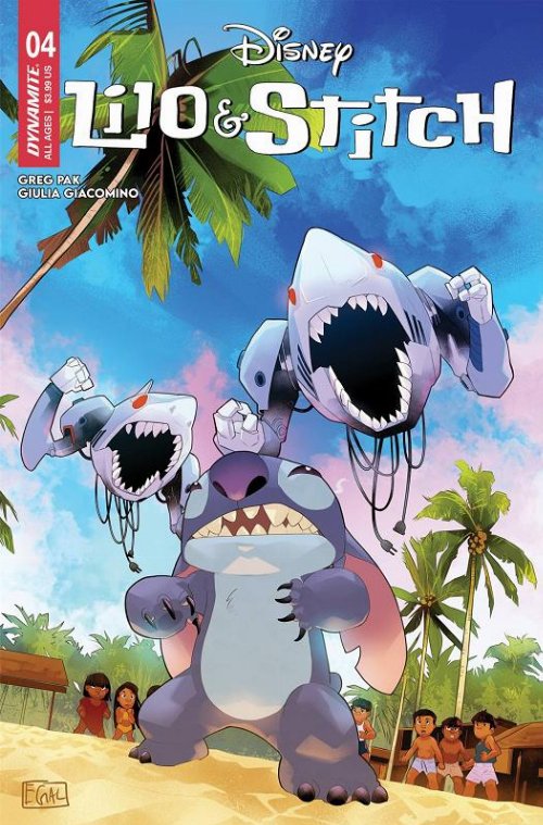 Τεύχος Κόμικ Lilo & Stitch #4 Cover
C