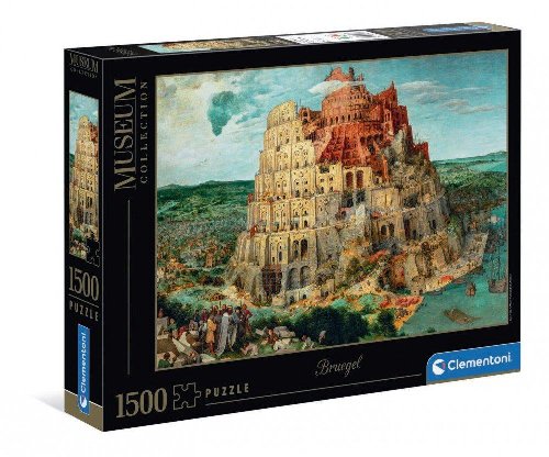Παζλ 1500 κομμάτια - Museum Collection: Bruegel -
Babel Tower
