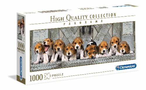 Παζλ 1000 κομμάτια - Panorama Beagles
