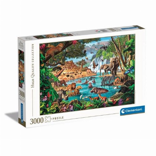 Puzzle 3000 pieces - African
Waterhole