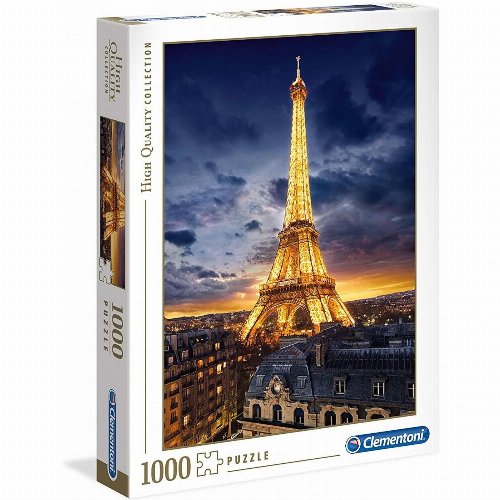 Puzzle 1000 pieces - High Quality Collection:
Eiffel Tower