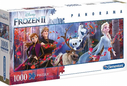 Παζλ 1000 κομμάτια - Panorama Frozen 2