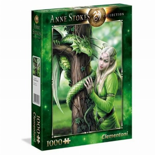 Puzzle 1000 pieces - Anne Stokes Collection:
Kindred Spirits