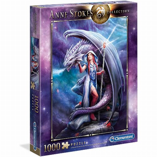 Puzzle 1000 pieces - Anne Stokes Collection:
Dragon Mage