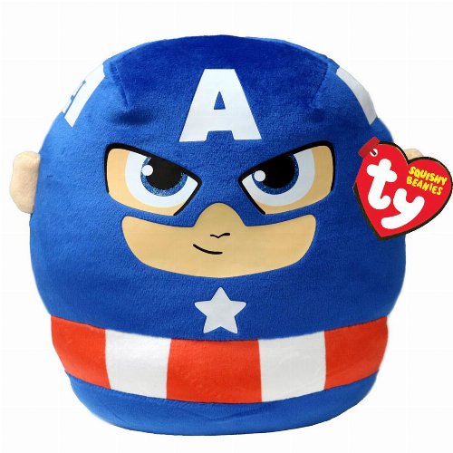 Squishy Beanies - Marvel: Captain America Φιγούρα
Λούτρινο (30cm)