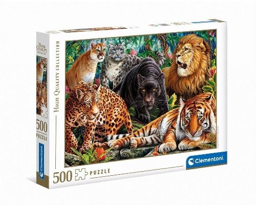 Puzzle 500 pieces - Wild
Cats