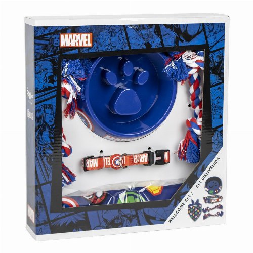 Marvel - Captain America Welcome Set for
Pets