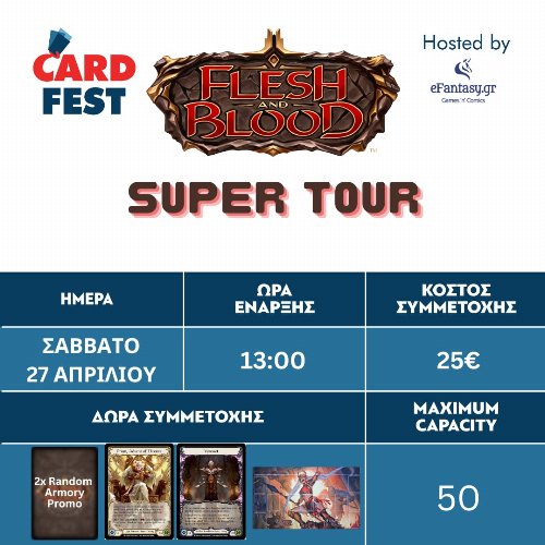 CardFest 2024: Flesh & Blood Super
Tournament
