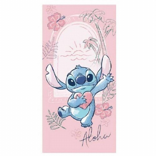 Disney: Lilo & Stitch - Pink Πετσέτα Θαλάσσης
(70x140cm)