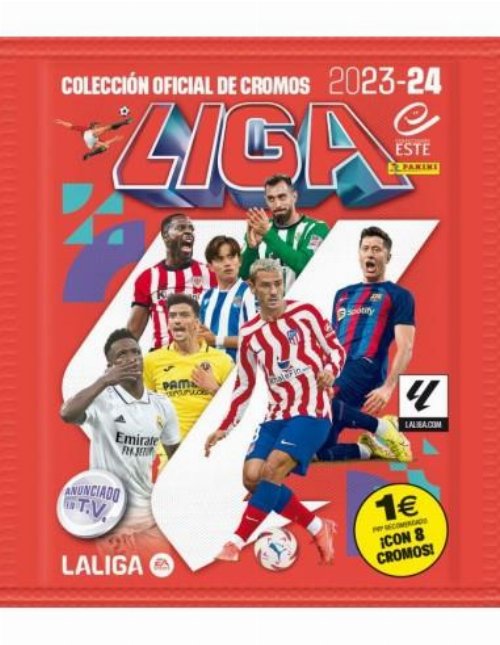 Panini - La Liga 2023-24 Stickers Booster Φακελάκι (8
Κάρτες)