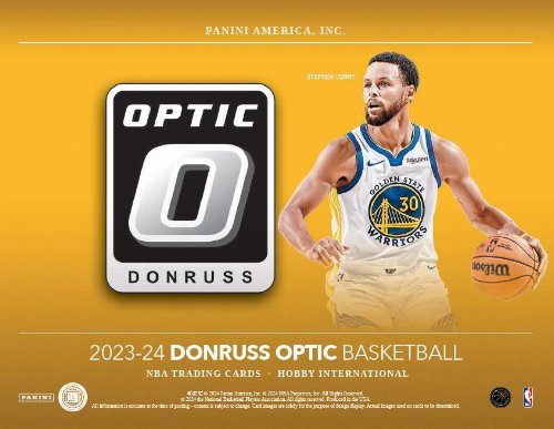 Panini - 2023-24 Donruss Optic Basketball Hobby International Box (20 Packs)