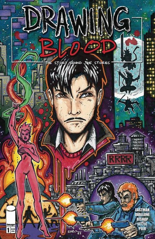 Τεύχος Κόμικ Drawing Blood #1 (OF 12)