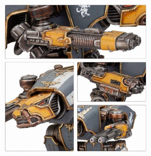 Warhammer: The Horus Heresy - Legions Imperialis:
Warhound Scout Titans with Turbo-Laser Destructors and Vulcan
Mega-Bolters