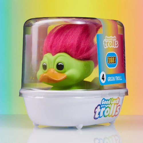 Trolls First Edition Tubbz - Green (Pink Hair)
#4 Bath Duck Figure (10cm)
