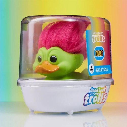 Trolls First Edition Tubbz - Green (Pink Hair) #4
Φιγούρα Παπάκι Μπάνιου (10cm)