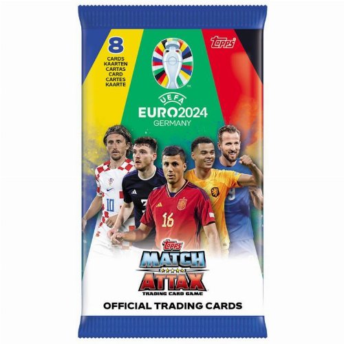 Topps - Match Attax Euro 2024 Κάρτες Φακελάκι (8
Κάρτες)