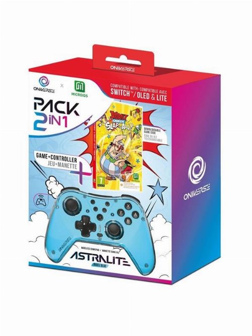 NSW - Official Wireless Controller (Contains
Asterix and Obelix Code)
