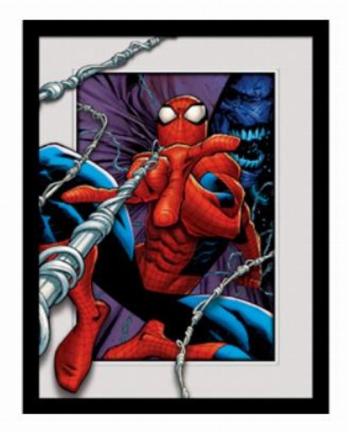 Marvel - Spider-Man Swinging Αφίσα σε Κάδρο
(30x40cm)