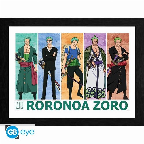 One Piece - Pirate Hunter Zoro Framed Poster
(31x41cm)