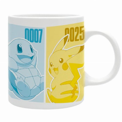 Pokemon - Pikachu & Kanto Starters Mug
(320ml)