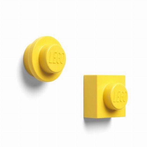 LEGO - Σετ Μαγνητάκια Κίτρινοι (2 τεμάχια
47mm)
