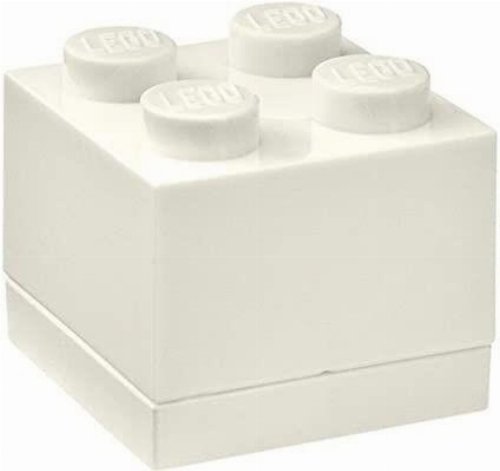 LEGO - Mini Τουβλάκι Αποθήκευσης 4 Άσπρο
(4.5x4.5x4.5cm)