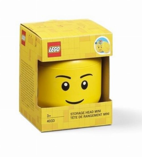 LEGO - Head Boy Τουβλάκι Αποθήκευσης
(10cm)