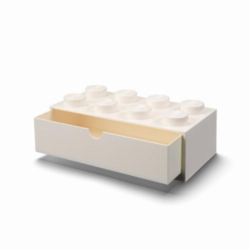LEGO - Τουβλάκι Αποθήκευσης Συρταρωτό 8 Άσπρο
(32x16x12cm)