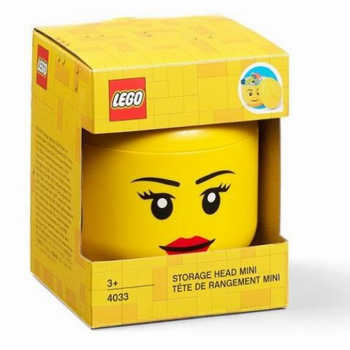 LEGO - Head Girl Τουβλάκι Αποθήκευσης
(10cm)