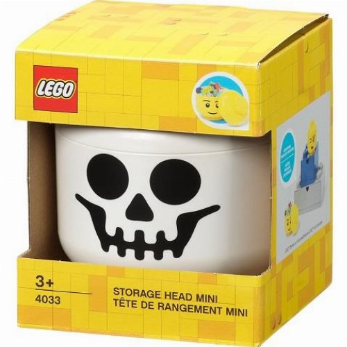 LEGO - Skeleton White Head Τουβλάκι Αποθήκευσης
(11cm)