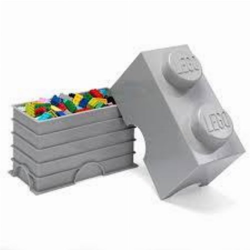 LEGO - Τουβλάκι Αποθήκευσης 2 Γκρί
(12.5x25x18cm)