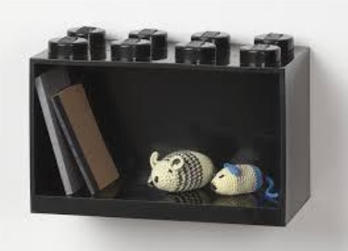 LEGO - Ράφι 8 Μαύρο (32x21x16cm)