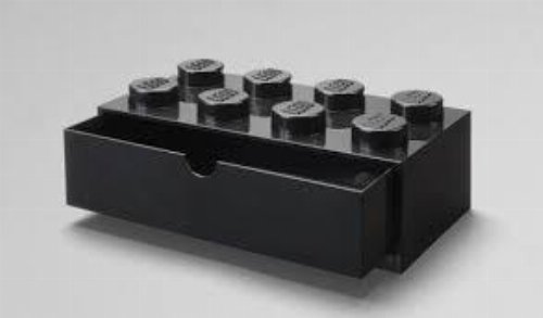 LEGO - Τουβλάκι Αποθήκευσης Συρταρωτό 8 Μαύρο
(32x16x12cm)