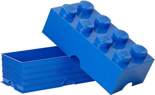 LEGO - Τουβλάκι Αποθήκευσης 8 Μπλέ
(25x50x18cm)