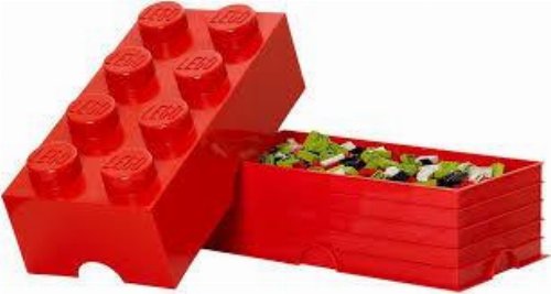 LEGO - Τουβλάκι Αποθήκευσης 8 Κόκκινο
(25x50x18cm)